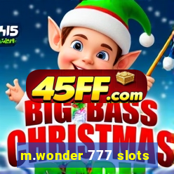 m.wonder 777 slots